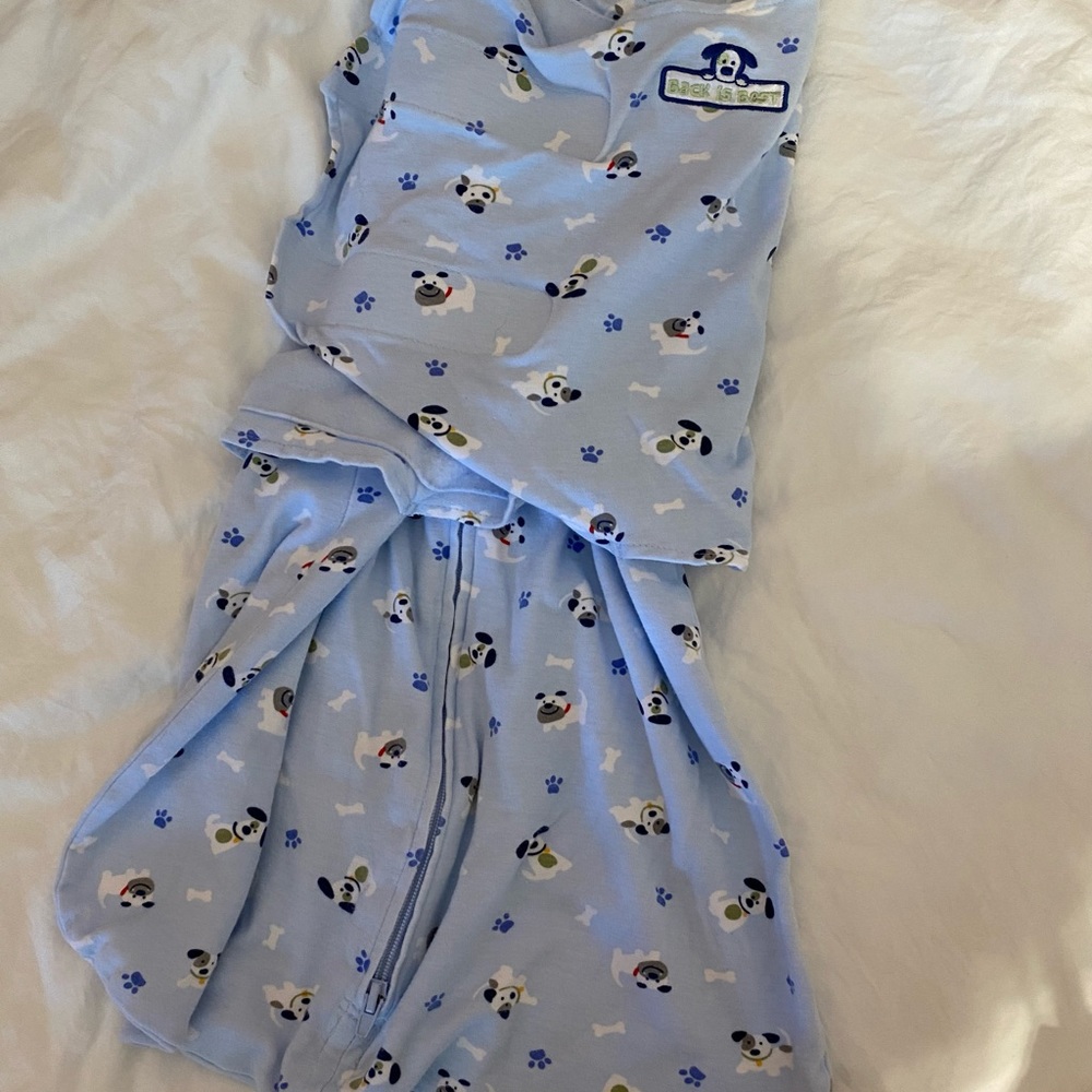 Baby Swaddle - Puppy Print